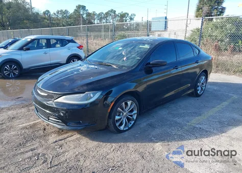 2015 Chrysler 200 S from USA, damaged, VIN 1C3CCCBB7FN658578